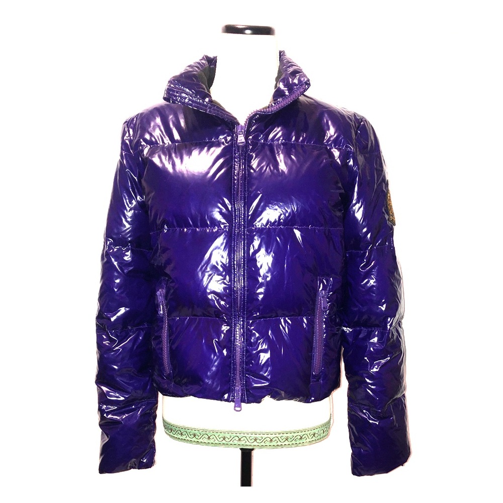 Winter perfect purple down Puffer coat by Lauren.